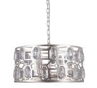 Luminosa Lighting Luminosa Modern Hanging Pendant Champagne Silver 6 Light , E14