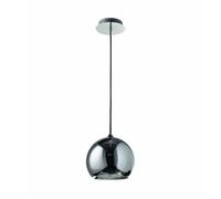 Luminosa Lighting Luminosa Modern Hanging Pendant Chrome 1 Light , E27