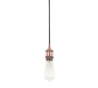 Luminosa Lighting Luminosa Modern Hanging Pendant Lamp Holders Red Copper 1 Light , E27