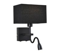 Netlighting Modern LED Bedside Lamp Black Matt Warm White 3000K 350lm Netlighting Black