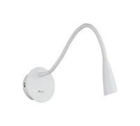 Luminosa Lighting Luminosa Modern Led Bedside Lamp White, Warm White 3000K 120Lm