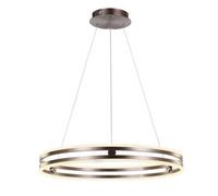 Italux Lonia - Modern LED Hanging Pendant Coffee, Warm White 3000K 3150lm Dimmable