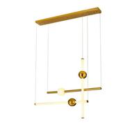 Luminosa Lighting Luminosa Modern Led Hanging Pendant Copper, Warm White 3000K