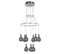 Luminosa Lighting Luminosa Modern Led Hanging Pendant Satin, Warm White 3000K 1890Lm Dimmable