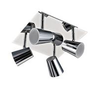 Luminosa Lighting Luminosa Modern Led Spotlights Chrome, Warm White 3000K 2000Lm