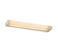 Luminosa Lighting Luminosa Modern Led Wall Lamp Chrome, Warm White 3000K 1230Lm