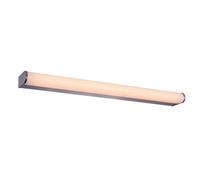 Luminosa Lighting Luminosa Modern Led Wall Lamp Chrome, Warm White 3000K 900Lm
