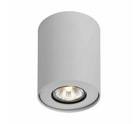 Luminosa Lighting Luminosa Modern Surface Mounted Black 1 Light With White Shade, Gu10