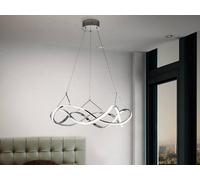 Luminosa Lighting Luminosa Molly Integrated Led Ceiling Pendant Chrome - Uk Stock