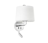 Faro MONTREAL Wall Lamp Adjustable Chrome/ White