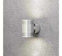 Luminosa Lighting Luminosa Monza Outdoor Modern Up Down Wall Light Aluminium High Power Led 2X 6 W, Ip54