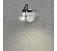 Luminosa Lighting Luminosa Monza Outdoor Modern Wall Light Adjustable 1X 1W High Power Led Spotlight, Ip54