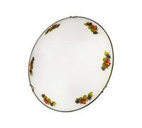 Luminosa Lighting Luminosa Moon Lifestyle Finished Flush Ceiling Lamp Antique Brass, 2X E27