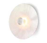 austrolux Moon Sun wall light, Ø 62 cm, white