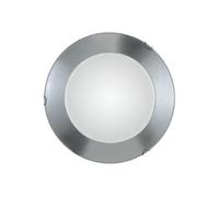 austrolux KOLARZ Moon Leaf wall lamp, silver, Ø 40 cm