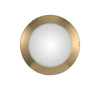 austrolux KOLARZ Moon Leaf wall lamp, gold, Ø 40 cm