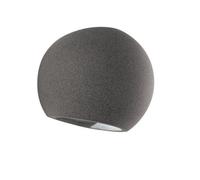 Luminosa Lighting Luminosa Moses Plaster Wall Light Grey 15.5X12.5X11.5Cm