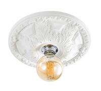 Luminosa Lighting Luminosa Motril Medium Semi Flush Ceiling Light White