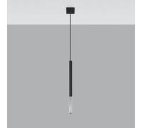 Industrial Ceiling Lamp MOZAICA 1 Steel Black/Chrome G9 LED SOLLUX LIGHTING NEW