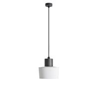 Luminosa Lighting Luminosa Muffin Outdoor Pendant Ceiling Light Dark Grey 1X E27 Ip44