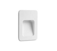 Faro Barcelona Nase-2 LED Recessed Outdoor Wall Light - Matt White