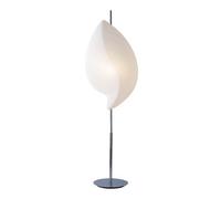 Luminosa Lighting Luminosa Natura Floor Lamp 2 Light E27 Indoor, Polished Chrome/opal White Collection Only Item Weight: 15Kg