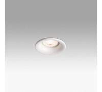 Luminosa Lighting Luminosa Ne 1 Light Round Recessed Spotlight White, Gu10