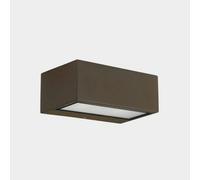 Luminosa Lighting Luminosa Nemesis Outdoor Led Up Down Light Brown, Opal Ip65 17.5W 2700K