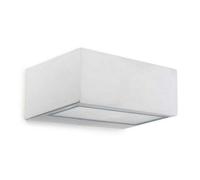 Luminosa Lighting Luminosa Nemesis Outdoor Led Up Down Light White, Opal Ip65 17.5W 2700K
