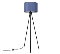 Luminosa Lighting Luminosa Nevia Tripod Floor Lamp Navy Blue, Black 1X E27