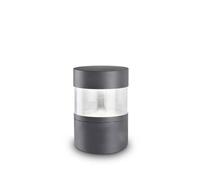 Luminosa Lighting Luminosa Newton Led Outdoor Pedestal Light Urban Grey Ip65