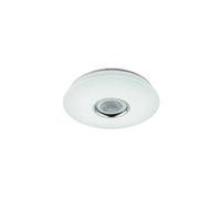 Luminosa Lighting Luminosa Nicole Decorative Flush Ceiling Light White Led Dimmable 2700-6500K Remote Control