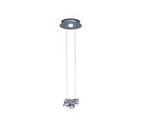 Luminosa Lighting Luminosa Nido Ceiling Pendant 25Cm Round 1 + 1 Lights 6W + 5W Led 3000K, 800Lm, Chrome