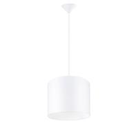 Luminosa Lighting Luminosa Nova Cylindrical Pendant Ceiling Light 30Cm White