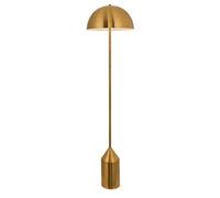 Contemporary Floor Light Antique Brass aged brass