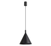 Luminosa Lighting Luminosa Nox 245Cm Dome Pendant Ceiling Light Black 1X E27
