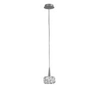 Luminosa Lighting Luminosa O2 Ceiling Pendant 1 Light G9 Small, Polished Chrome