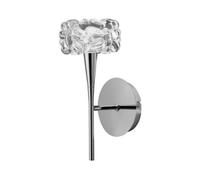 Luminosa Lighting Luminosa O2 Wall Lamp Switched 1 Light G9, Polished Chrome