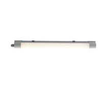 Luminosa Lighting Luminosa Ocean Outdoor Watertight Integrated Led Ceiling With Motion Microwave Sensor, White, Ip65, 4000K