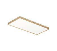Luminosa Lighting Luminosa Olbis Rectangle Bathroom Ceiling Light Wood 2800/4000/6000K Ip44