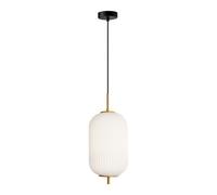 Luminosa Lighting Luminosa Olmeto Oval Globe Pendant Ceiling Light Gold