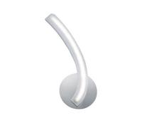 Luminosa Lighting Luminosa On Wall Lamp Left Switched 5W Led 3000K, 500Lm, Polished Chrome, Frosted Acrylic