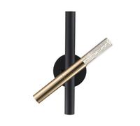 Luminosa Lighting Luminosa One Integrated Led Wall Lamp, French Gold, Clear