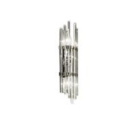 Luminosa Lighting Luminosa Ontario Lifestyle Crystal Wall Light Polished Chrome, 2X E14