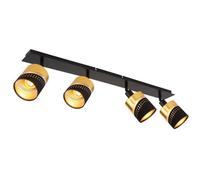 Luminosa Lighting Luminosa Or Ceiling Spotlight Bar Matt Black 4X E14