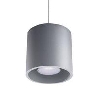 Luminosa Lighting Luminosa Orbis 1 Light Round Ceiling Pendant Grey, Gu10