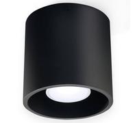 Luminosa Lighting Luminosa Orbis 1 Light Surface Mounted Downlight Black, Gu10