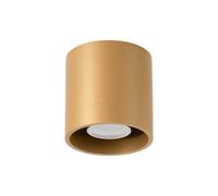Luminosa Lighting Luminosa Orbis Minimalistic Surface Mounted Downlight Gold 1X Gu10