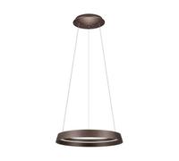 Luminosa Lighting Luminosa Ormi 45Cm Integrated Led Pendant Ceiling Light Brushed Coffee Triac Dimmable Led 38W 2564Lm 2700-3000-4000K Cct