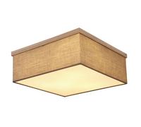 Luminosa Lighting Luminosa Ossi Flush Ceiling Light Matt Black 3X E27